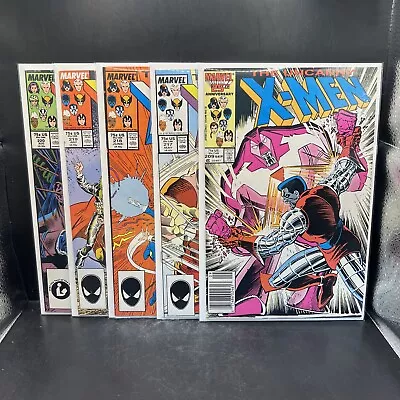 Buy Uncanny X-Men Lot Of 5: Issue #’s 209 217 218 219 & 220 Marvel Comics (B57)(14) • 15.98£