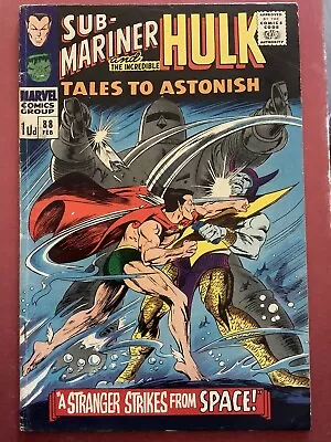 Buy MARVEL COMICS Tales To Astonish #88 (1966) Hulk & Sub Mariner First Hulk Smash! • 13£