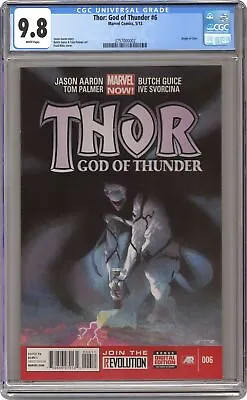 Buy Thor God Of Thunder #6 CGC 9.8 2013 3757000002 1st App. Knull • 110.37£