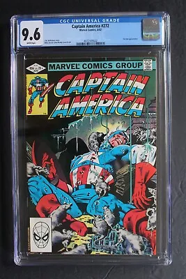 Buy Captain America #272 1st Edward Whelan Aka VERMIN 1982 Classic MIKE ZECK CGC 9.6 • 80.28£