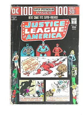 Buy Justice League Of America #110 DC 1974 VG+ Beauty! Santa Claus Murdered! Combine • 14.21£