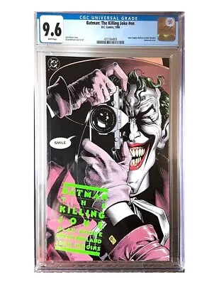 Buy 1988 Batman: The Killing Joke NN CGC 9.6 1st Print Alan Moore DC Comics • 119.50£