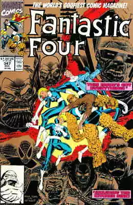 Buy Fantastic Four (Vol. 1) #347 (2nd) FN; Marvel | New Fantastic Four Art Adams - W • 3.94£