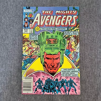 Buy Avengers #243, Key (mention Of WCA) Newsstand W/Mark Jeweler Insert, 1984 • 7.94£