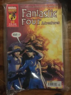 Buy Marvel Collectors Edition Comic - Fantastic Four Adventures - Issue 20 • 0.99£