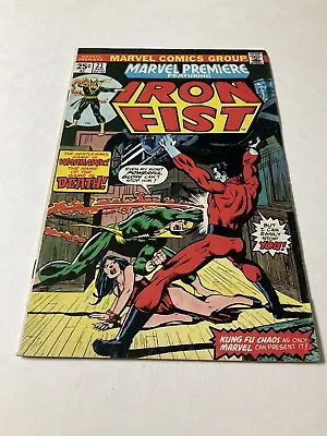 Buy Marvel Premiere 23 Fn+ Fine+ 6.5 Iron Fist Marvel Comics • 11.85£