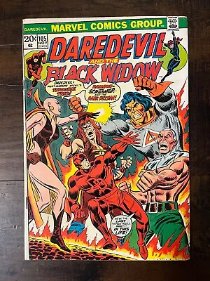 Buy Daredevil #105 Origin And 1st Cover Of Moondragon Marvel 1973 FN • 25.58£