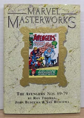 Buy Marvel Masterworks Vol 109 HC Hardcover The Avengers Nos. 69-79 2008 • 36.10£