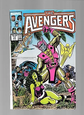 Buy Avengers 278 Captain America Marvel Wasp Black Knight She-hulk Druid Thor Wasp • 5.54£