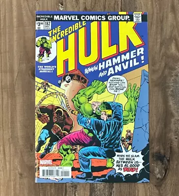 Buy The Incredible Hulk #182 Between Hammer And Anvil Reprint (Marvel Comics, 2019) • 16.09£