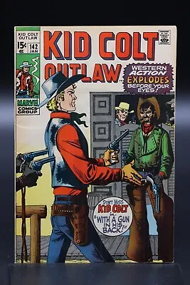 Buy Kid Colt Outlaw (1948) #142 1st Print Reprints #73 Maneely Cover Keller FN/VF • 5£