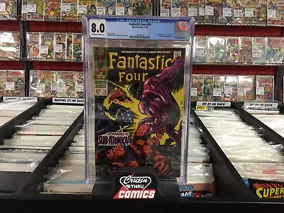 Buy Fantastic Four #76 Cool Cover! CGC 8.0! • 68.04£
