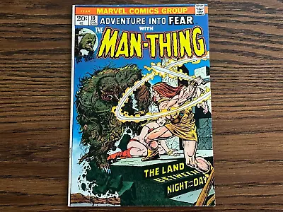 Buy Adventure Into Fear With Man-Thing #19 - 1st Appearance Of Howard The Duck 1973 • 79.66£