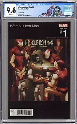 Buy Infamous Iron Man #1 (2016) - CGC 9.6 NM+ Big Daddy Kane  Hip Hop  Variant Cover • 126.14£