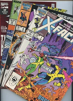 Buy X-Factor #1, 5-6, 24, 100, X-Force #1, 25, X-Men #1 (8 Book Lot) • 79.43£