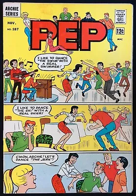 Buy Pep Comics #187 ~ Vg/fn 1965 Archie Comic Publications ~ Great Silver-age Book! • 9.60£