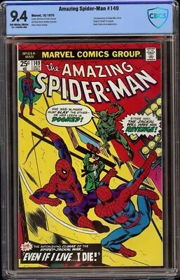 Buy Amazing Spider-Man # 149 CBCS 9.4 OW/W (Marvel, 1975) 1st Appearance Ben Reilly • 454.20£