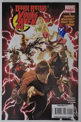 Buy Dark Reign Young Avengers #1 1st Appearance Sylvie Lushton, Signed By Cornell • 40£