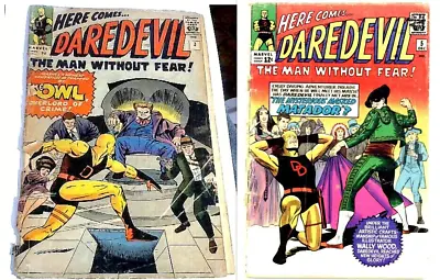 Buy DAREDEVIL #3 + 5 (August/December 1964) Marvel Comics UK • 199.99£