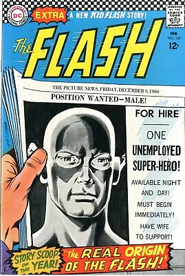 Buy Flash   # 167    VERY FINE+    Feb.  1967   New Facts About Flash's Origin • 86.76£