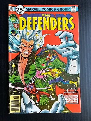 Buy THE DEFENDERS #38 August 1976 Doctor Strange Hulk Nebulon • 22.08£