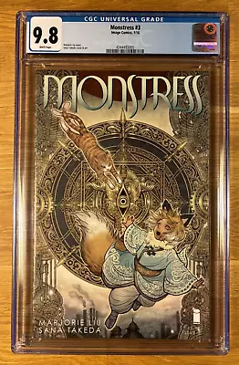 Buy Monstress #3, (1st Print) CGC 9.8 Graded NM/MT • 47.36£