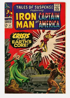 Buy Tales Of Suspense #87 VFN- 7.5 Iron Man And Captain America • 59£