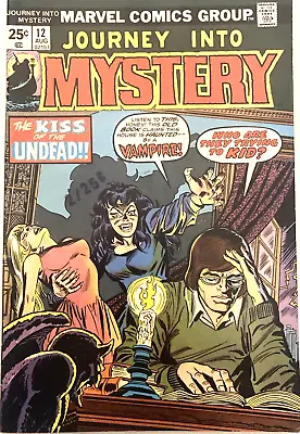 Buy Journey Into Mystery # 12. 2nd Series. August 1974.  Larry Lieber-cover. Fn/vfn • 8.99£