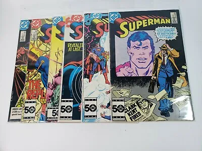 Buy Superman 410 414 415 417 418 419 DC Comics 6 Issue Lot Copper Age 1995/96 • 14.18£