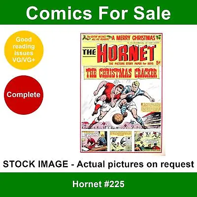 Buy Hornet #225 Comic 30 December 1967 VG/VG+ DC Thomson - XMAS Cover • 7.99£