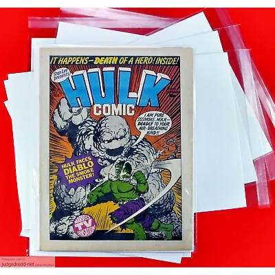 Buy Hulk Comic # 21 Marvel Weekly 1 Comic Bag And Board 25 7 79 UK 1979 (Lot 2389 • 8.50£