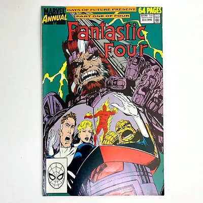 Buy Fantastic Four Annual #23 (1990, Marvel). Days Of Future Present: Part 1 Of 4 • 7.84£