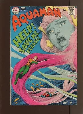 Buy Aquaman #40 - Debut Artwork By Jim Aparo For DC! (5.5/6.0) 1968 • 12.03£
