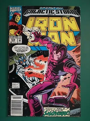 Buy Marvel Comics Presents IRON MAN Vol.1, #278 (GD) March 1992 Board & Bagged.  • 3.99£