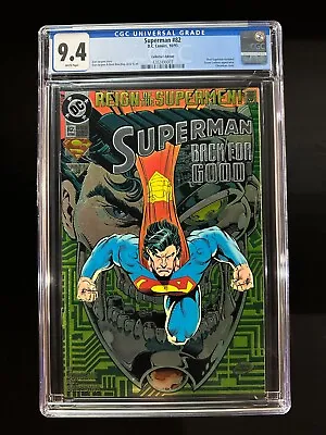 Buy Superman #82 CGC 9.4 (1993) - Collector's Edition - Green Lantern - Dan Jurgens • 31.54£