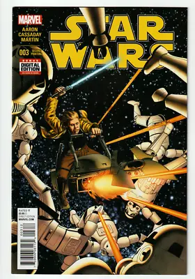 Buy STAR WARS # 3 Marvel Comic (Jul 2015) VFN/NM Scarcer SECOND 2nd PRINTING VARIANT • 5.95£