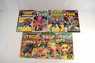 Buy Mighty Thor Annual 6 7 8 11 12 13 14 Marvel Comic Lot Newsstand CPV FN To VF • 47.24£
