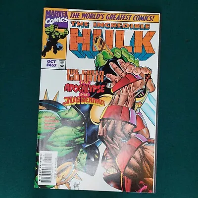 Buy Incredible Hulk #457 Horseman Of Apocalypse 1962 Series Marvel Juggernaut • 7.13£