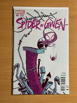 Buy Spider Gwen #1 (RARE Skottie Young Variant Cover, Marvel Comics) First Print NM • 9.99£