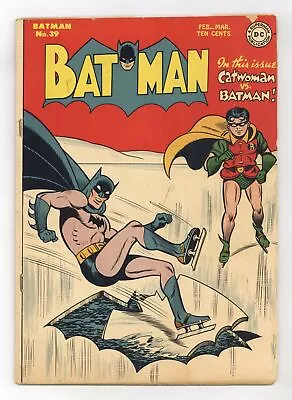 Buy Batman #39 GD+ 2.5 1947 • 505.99£