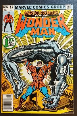 Buy Marvel Premiere 55 1st Wonder Man Solo Story 1980 VF/NM Newsstand Copy!!🔑💎🔥 • 15.95£