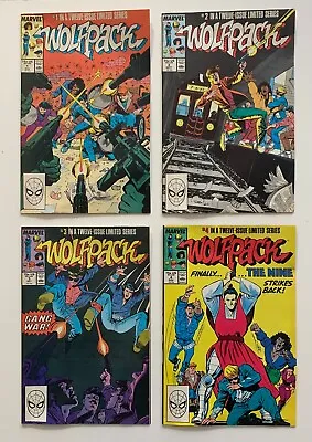 Buy Wolfpack #1,2,3 To #12 (missing #9) Marvel 1988. 11 X FN & VF Comics • 26.95£