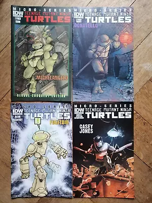 Buy Teenage Mutant Ninja Turtles Micro Series # 2, 3, 6, 8, 4 Comic Bundle, Idw, Nm • 12.99£