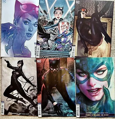 Buy DC Comics Catwoman 2019 7 8 9 10 11 13 Jones Artgerm Variant Covers • 20£