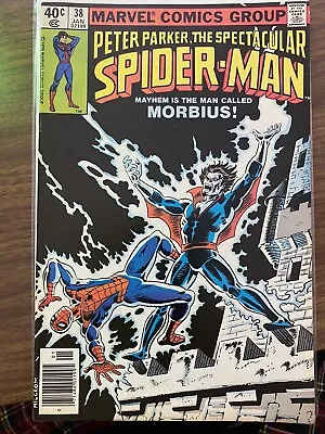 Buy Spectacular Spider-Man #38 Morbius Cured Of Vampirism (Marvel Comics 1980) • 19.70£