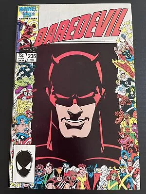 Buy Daredevil #236 25th Anniversary Frame Cover! - Marvel Comics - 1986 • 4.73£