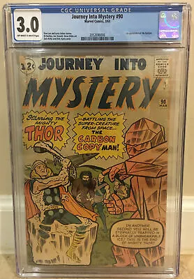 Buy Journey Into Mystery #90 Cgc 3.0 1st Appearance Of The Xartans • 146.95£