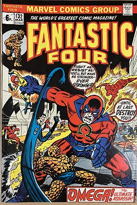 Buy Fantastic Four #132 March 1973 Omega Appearance Medusa Joins The Fantastic Four • 19.99£