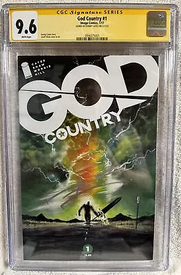 Buy God Country #1 (Image 2017) CGC 9.6 - Signed By Donny Cates - Unpressed! • 100.30£