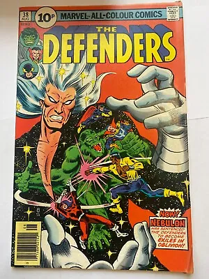 Buy THE DEFENDERS #38 Bronze Age     UK Price Marvel Comics 1976 VF • 3.95£
